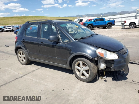 2009 Suzuki SX4 Man AWD with VIN JS2YB413996205328, listed as a Copart auction lot 51658624 with 0 mi miles and Salvage Title. Bid and sale history available at carsss.com. Image 4.