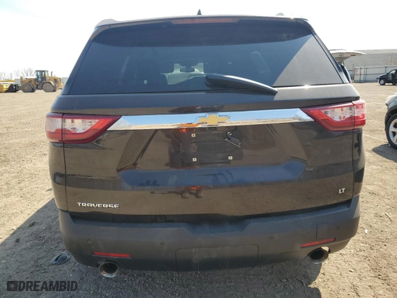 2018 Chevrolet Traverse LT Cloth with VIN 1GNERGKW8JJ245833, listed as a Copart auction lot 53523565 with 128,911 mi miles and Clean Title. Bid and sale history available at carsss.com. Image 6.