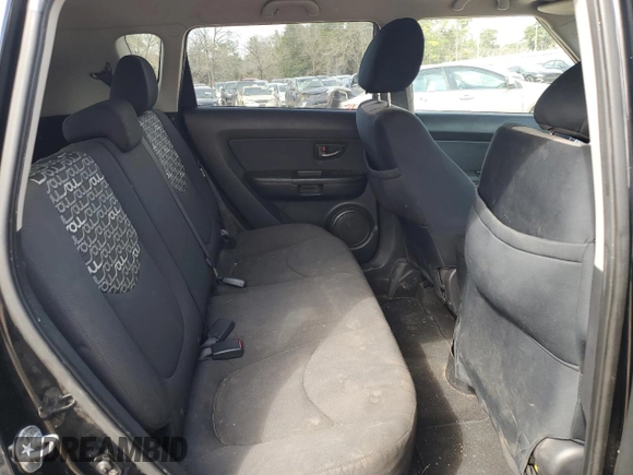 2011 Kia Soul + with VIN KNDJT2A22B7345581, listed as a Copart auction lot 47206035 with 0 mi miles and Salvage Title. Bid and sale history available at carsss.com. Image 10.