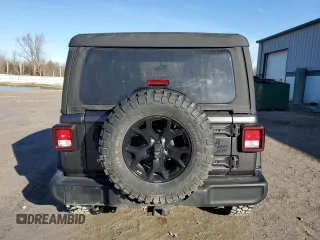 2022 Jeep Wrangler Willys Sport z VIN 1C4HJXAG8NW224898, wystawiony jako Copart lot #47899775 z przebiegiem 29 623 mil mil oraz Szkoda całkowita • Salvage title. Historia ofert i sprzedaży dostępna na DreamBid. Obrazek 6.