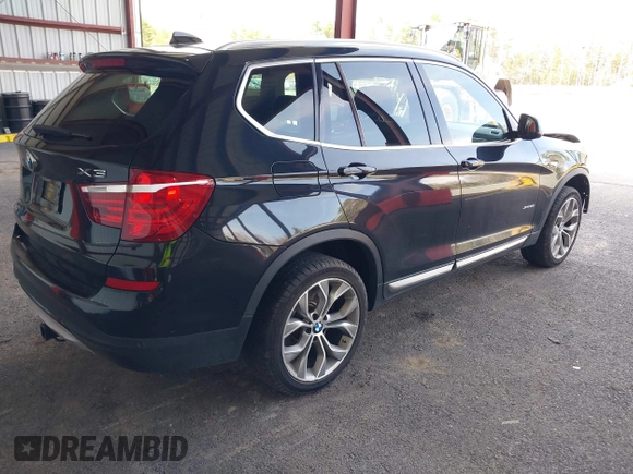 2015 BMW X3 xDrive28i with VIN 5UXWX9C56F0D52883, listed as a IAAI auction lot 42018908 with 103,292 mi miles and . Bid and sale history available at DreamBid. Image 4.