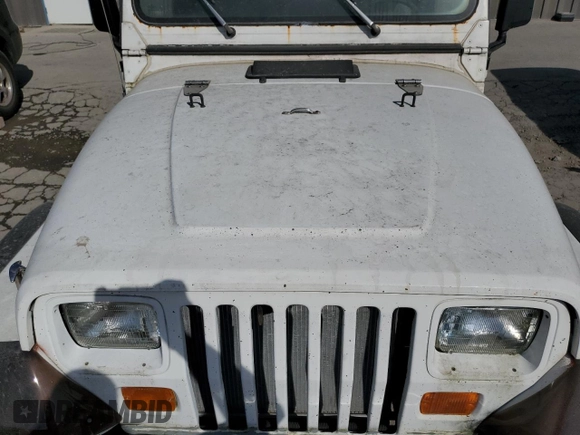 1990 Jeep Wrangler "S" with VIN 2J4FY19E1LJ530861, listed as a Copart auction lot 78298964 with 184,166 mi miles and Clean Title. Bid and sale history available at carsss.com. Image 11.