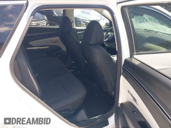 2022 Hyundai Tucson SEL with VIN 5NMJBCAE4NH124578, listed as a IAAI auction lot 41889731 with Not Provided miles. Bid and sale history available at carsss.com. Image 8.