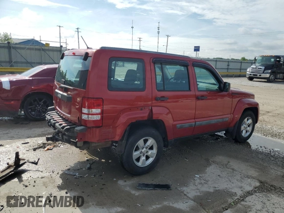 2010 Jeep Liberty Sport with VIN 1J4PN2GK8AW167864, listed as a Copart auction lot 56660525 with 163,332 mi miles and Salvage title. Bid and sale history available at DreamBid. Image 3.