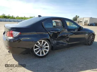 2011 BMW 5 Series 535i with VIN WBAFR7C59BC603284, listed as a Copart auction lot 50640615 with 110,665 mi miles and Salvage Title. Bid and sale history available at carsss.com. Image 3.