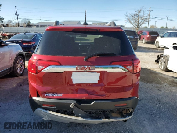 2019 GMC Acadia SLT with VIN 1GKKNMLA3KZ285625, listed as a Copart auction lot 83765214 with 71,268 mi miles and Salvage Title. Bid and sale history available at DreamBid. Image 6.