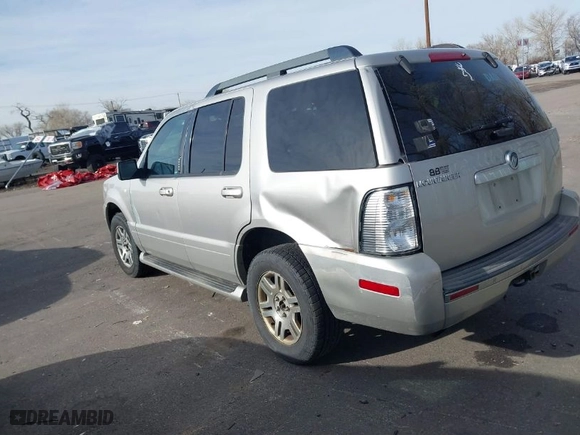 2007 Mercury Mountaineer with VIN 4M2EU47E27UJ17496, listed as a IAAI auction lot 41285295 with 218,281 mi miles. Bid and sale history available at carsss.com. Image 3.