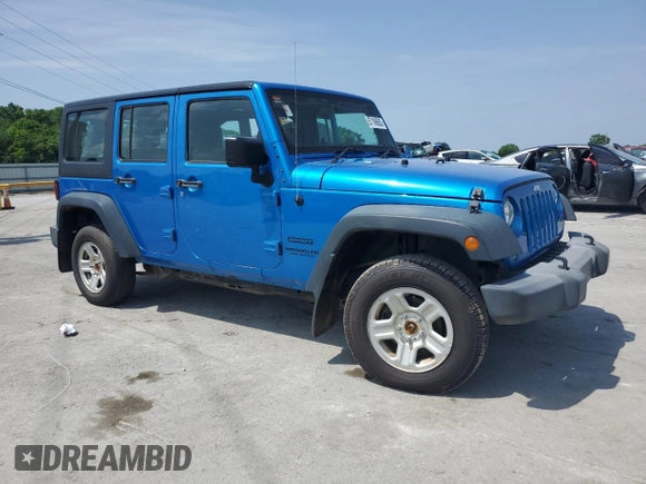2016 Jeep Wrangler Unlimited Sport RHD z VIN 1C4BJWKG8GL307167, wystawiony jako Copart lot #57186605 z przebiegiem 182 213 mil mil oraz Czysty tytuł • Clean title. Historia ofert i sprzedaży dostępna na DreamBid. Obrazek 4.