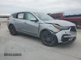 2019 Acura RDX w/A-Spec Pkg with VIN 5J8TC1H6XKL015501, listed as a Copart auction lot 46452295 with 62,276 mi miles and Salvage title. Bid and sale history available at DreamBid. Image 4.