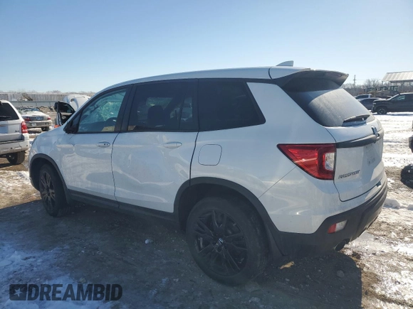 2021 Honda Passport Sport with VIN 5FNYF8H20MB010766, listed as a Copart auction lot 88432445 with 62,132 mi miles and Salvage title. Bid and sale history available at DreamBid. Image 2.