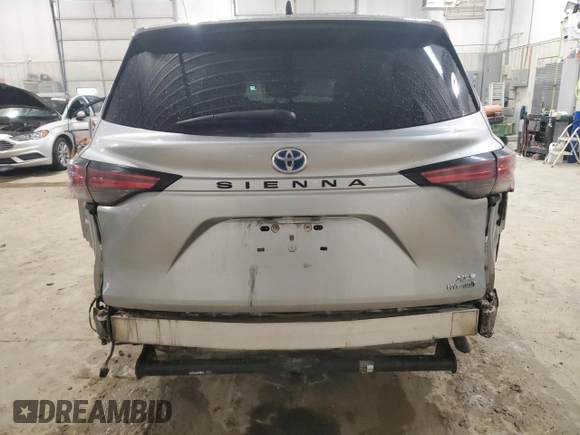 2022 Toyota Sienna XLE with VIN 5TDYRKEC3NS085248, listed as a Copart auction lot 51474975 with 88,812 mi miles and Salvage Title. Bid and sale history available at carsss.com. Image 6.