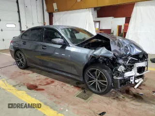 2021 BMW 3 Series 330i xDrive with VIN 3MW5R7J03M8C21135, listed as a Copart auction lot 60103245 with Not provided miles and Salvage title. Bid and sale history available at DreamBid. Image 4.