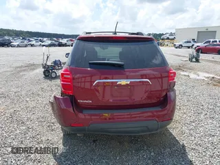 2017 Chevrolet Equinox LT with VIN 2GNALCEK4H1594316, listed as a IAAI auction lot 41961606 with 57,240 mi miles. Bid and sale history available at carsss.com. Image 6.