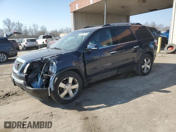2012 GMC Acadia SLT1 with VIN 1GKKRRED7CJ318134, listed as a Copart auction lot 48685435 with 148,904 mi miles and Salvage Title. Bid and sale history available at carsss.com. Image 1.