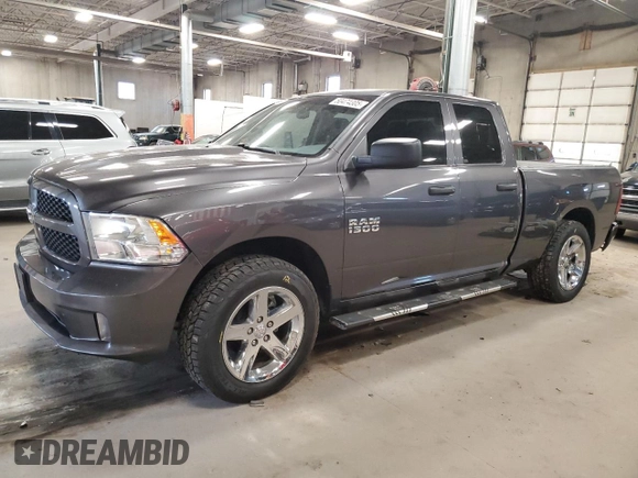 2016 Ram 1500 Express z VIN 1C6RR7FG4GS364387, wystawiony jako Copart lot #50474305 z przebiegiem 159 848 mil mil oraz Szkoda całkowita • Salvage title. Historia ofert i sprzedaży dostępna na DreamBid. Obrazek 1.