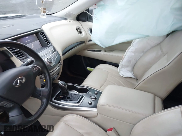 2018 Infiniti QX60 with VIN 5N1DL0MM8JC504233, listed as a IAAI auction lot 41474743 with 111,555 mi miles. Bid and sale history available at carsss.com. Image 5.