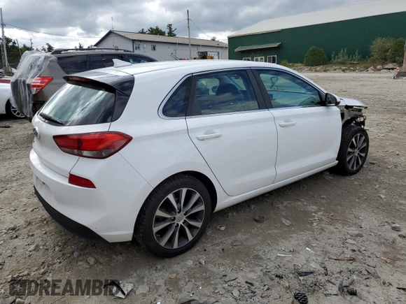 2018 Hyundai Elantra GT with VIN KMHH35LE1JU032623, listed as a Copart auction lot 72744674 with 86,702 mi miles and Salvage Title. Bid and sale history available at carsss.com. Image 3.