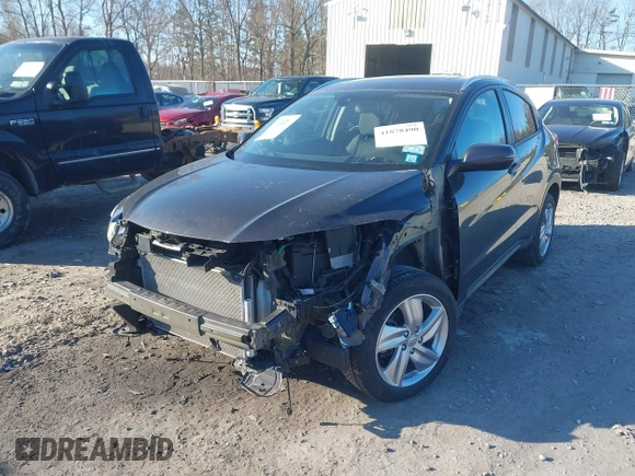 2020 Honda HR-V EX with VIN 3CZRU6H57LM736556, listed as a IAAI auction lot 41878490 with 61,253 mi miles. Bid and sale history available at carsss.com. Image 6.