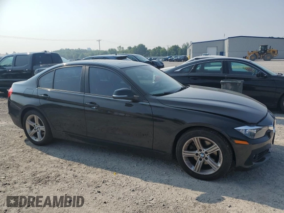 2013 BMW 3 Series 320i xDrive with VIN WBA3C3C56DF979701, listed as a Copart auction lot 64389445 with 226,125 mi miles and Salvage title. Bid and sale history available at DreamBid. Image 4.