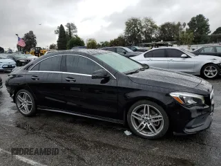 2018 Mercedes-Benz CLA with VIN WDDSJ4EB7JN669528, listed as a Copart auction lot 69177812 with 47,397 mi miles. Bid and sale history available at carsss.com. Image 4.