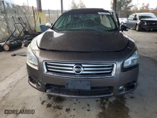 2012 Nissan Maxima 3.5 SV with VIN 1N4AA5AP6CC857555, listed as a Copart auction lot 83417254 with 0 mi miles and Salvage Title. Bid and sale history available at carsss.com. Image 5.