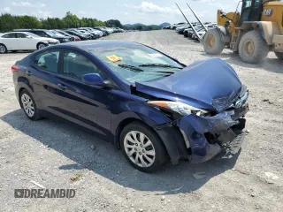 2013 Hyundai Elantra Limited with VIN 5NPDH4AE1DH168041, listed as a Copart auction lot 49709275 with 151,101 mi miles and Salvage Title. Bid and sale history available at DreamBid. Image 4.
