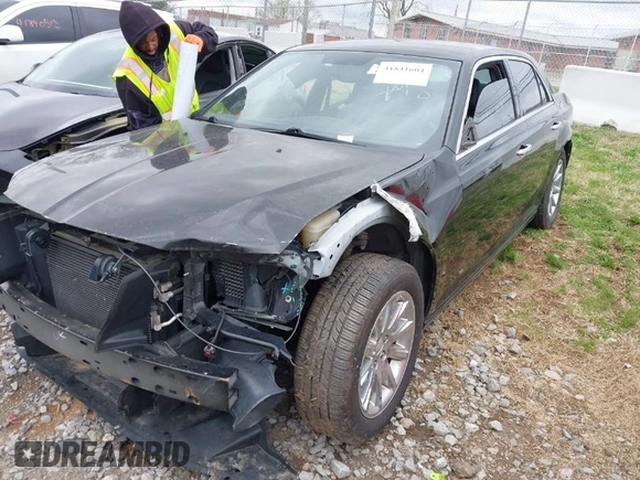 2012 Chrysler 300 Limited with VIN 2C3CCACG3CH113206, listed as a IAAI auction lot 41841604 with Not Provided miles. Bid and sale history available at carsss.com. Image 1.