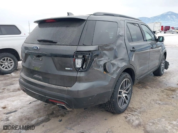 2016 Ford Explorer Sport with VIN 1FM5K8GT6GGD35260, listed as a IAAI auction lot 41459988 with 157,564 mi miles. Bid and sale history available at carsss.com. Image 17.