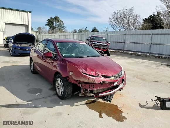2017 Chevrolet Cruze LT with VIN 1G1BE5SM8H7132152, listed as a Copart auction lot 42724675 with 104,012 mi miles and Salvage Title. Bid and sale history available at carsss.com. Image 10.