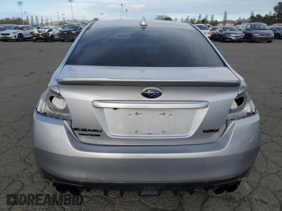 2015 Subaru WRX Limited with VIN JF1VA1G64F9803746, listed as a Copart auction lot 47207415 with 100,323 mi miles and Salvage Title. Bid and sale history available at carsss.com. Image 6.
