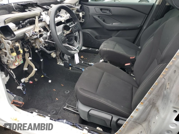 2024 Nissan Rogue S with VIN 5N1BT3AB3RC742658, listed as a Copart auction lot 45231345 with Not Provided miles and Salvage Title. Bid and sale history available at DreamBid. Image 7.