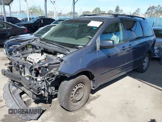 2006 Toyota Sienna CE with VIN 5TDZA23C26S540252, listed as a IAAI auction lot 41877613 with 122,857 mi miles and . Bid and sale history available at DreamBid. Image 19.