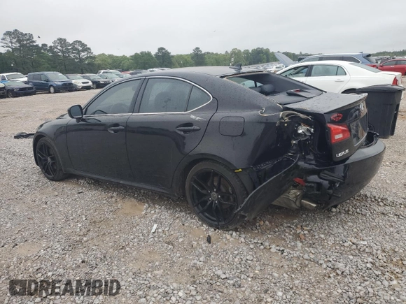 2007 Lexus IS 250 z VIN JTHBK262072029227, wystawiony jako Copart lot #51667495 z przebiegiem 194 727 mil mil oraz Szkoda całkowita • Salvage title. Historia ofert i sprzedaży dostępna na DreamBid. Obrazek 2.