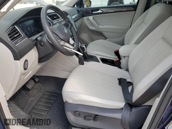 2024 Volkswagen Tiguan SE with VIN 3VVNB7AX0RM156717, listed as a Copart auction lot 54706775 with 419 mi miles and Salvage title. Bid and sale history available at DreamBid. Image 7.