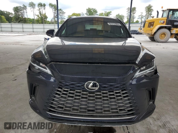 2024 Lexus RX with VIN 2T2BBMCA9RC035438, listed as a Copart auction lot 61717824 with 3 mi miles and Salvage Title. Bid and sale history available at carsss.com. Image 5.