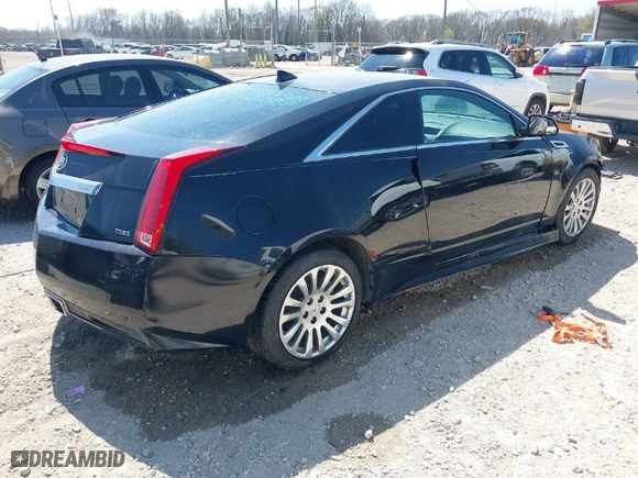 2011 Cadillac CTS Coupe with VIN 1G6DA1ED4B0162283, listed as a IAAI auction lot 41769792 with 167,862 mi miles. Bid and sale history available at carsss.com. Image 4.