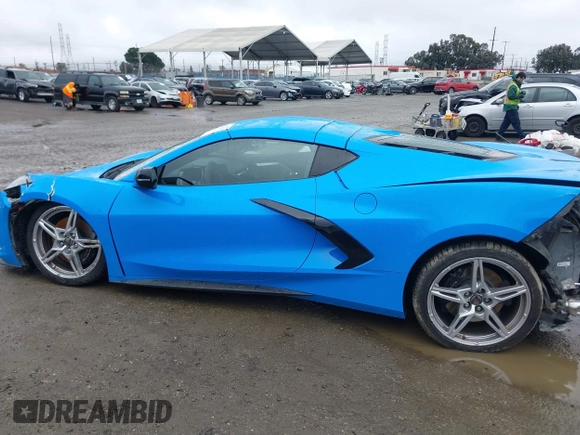 2022 Chevrolet Corvette 3LT with VIN 1G1YC2D44N5117389, listed as a IAAI auction lot 41511815 with 11,915 mi miles. Bid and sale history available at carsss.com. Image 15.