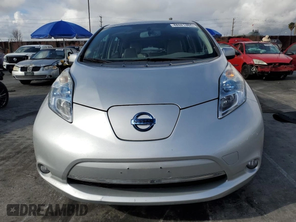 2011 Nissan LEAF SL-e with VIN JN1AZ0CP5BT008683, listed as a Copart auction lot 48921465 with 63,355 mi miles and Clean Title. Bid and sale history available at carsss.com. Image 5.