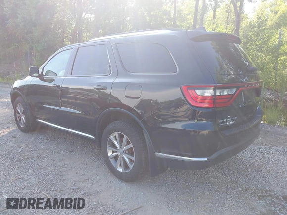 2015 Dodge Durango Limited with VIN 1C4RDJDG6FC740555, listed as a IAAI auction lot 42567890 with 172,656 mi miles and . Bid and sale history available at DreamBid. Image 3.