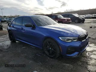 2020 BMW 3 Series 330i xDrive with VIN 3MW5R7J02L8B06928, listed as a Copart auction lot 48355035 with 42,278 mi miles and Salvage title. Bid and sale history available at DreamBid. Image 4.