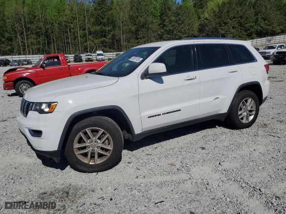 2017 Jeep Grand Cherokee Laredo with VIN 1C4RJEAGXHC717464, listed as a Copart auction lot 53091185 with 140,542 mi miles and Clean Title. Bid and sale history available at carsss.com. Image 1.