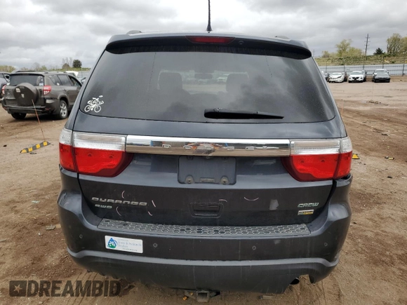 2013 Dodge Durango Crew с VIN 1C4RDJDG0DC602247, выставлен на аукционе Copart как лот 54888795 с пробегом 184 552 миль миль и Списание • Salvage title. История ставок и продаж доступна на DreamBid. Изображение 6.