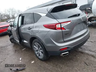 2022 Acura RDX w/Technology Package with VIN 5J8TC2H59NL018648, listed as a IAAI auction lot 41225825 with 16,864 mi miles. Bid and sale history available at carsss.com. Image 3.