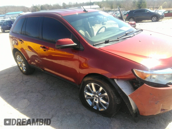 2014 Ford Edge SEL with VIN 2FMDK3JC3EBB06191, listed as a IAAI auction lot 41784832 with 142,847 mi miles. Bid and sale history available at carsss.com. Image 6.