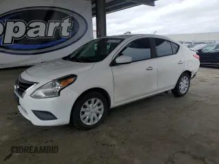 2017 Nissan Versa S with VIN 3N1CN7AP3HL806547, listed as a Copart auction lot 62131185 with 122,926 mi miles and Salvage title. Bid and sale history available at DreamBid. Image 1.