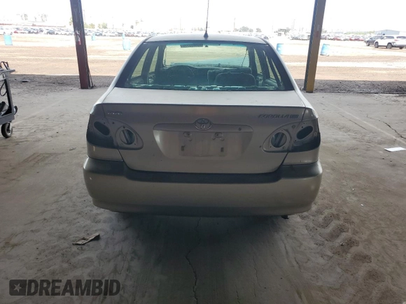 2005 Toyota Corolla CE with VIN 1NXBR32E35Z548983, listed as a Copart auction lot 55888725 with Not Provided miles and Clean Title. Bid and sale history available at DreamBid. Image 6.