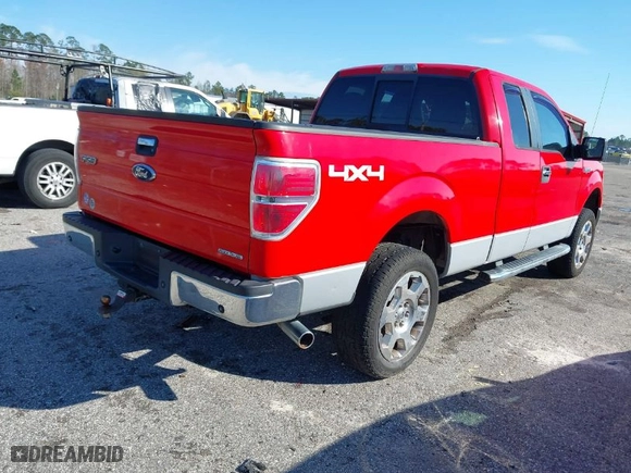 2011 Ford F-150 XL with VIN 1FTFX1EF4BFA02956, listed as a IAAI auction lot 41660122 with 190,418 mi miles. Bid and sale history available at carsss.com. Image 4.