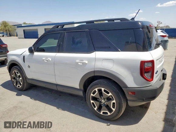2024 Ford Bronco Sport Outer Banks with VIN 3FMCR9C67RRE78710, listed as a Copart auction lot 61054165 with 13,005 mi miles and Salvage title. Bid and sale history available at DreamBid. Image 2.