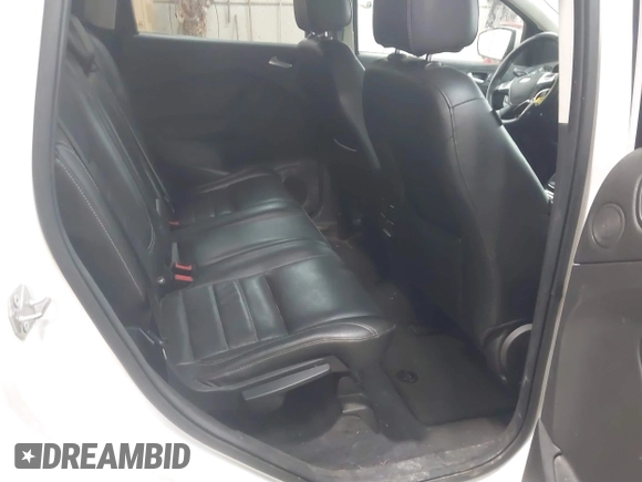2014 Ford Escape Titanium with VIN 1FMCU9J90EUD21552, listed as a IAAI auction lot 42102148 with 183,539 mi miles. Bid and sale history available at carsss.com. Image 8.