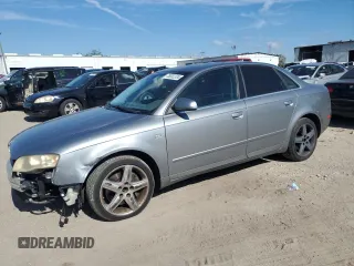 2005 Audi A4 3.2L with VIN WAUDG78E45A528323, listed as a Copart auction lot 78052334 with 189,435 mi miles and Salvage Title. Bid and sale history available at carsss.com. Image 1.